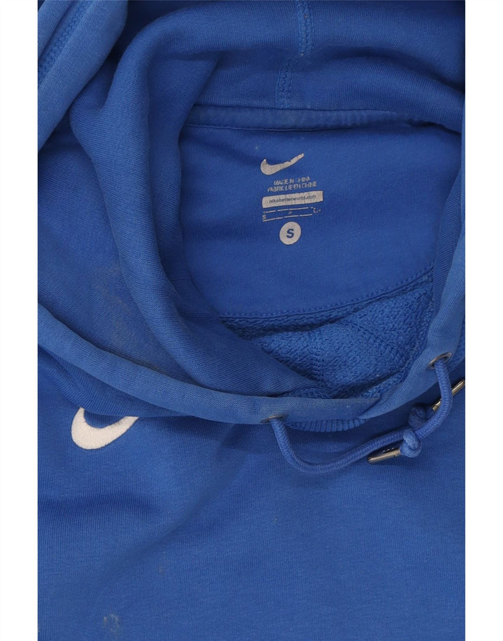 NIKE Mens Hoodie Jumper Small Blue Cotton Vintage Nike and Second-Hand Nike from Messina Hembry 