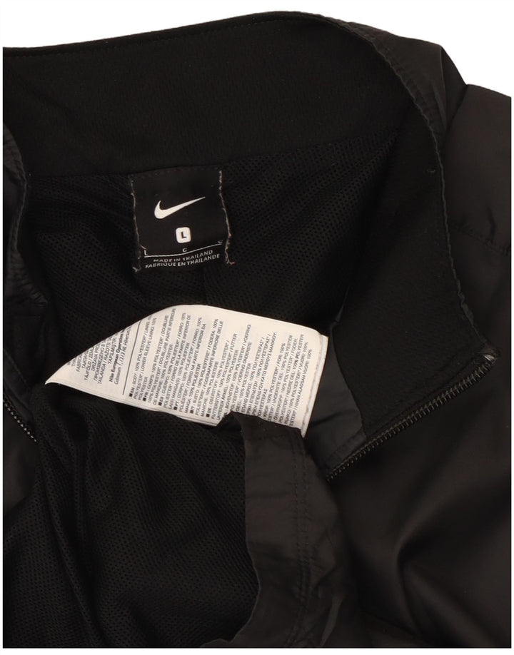 Nike Veste de survêtement pour homme Taille L Noir Polyester