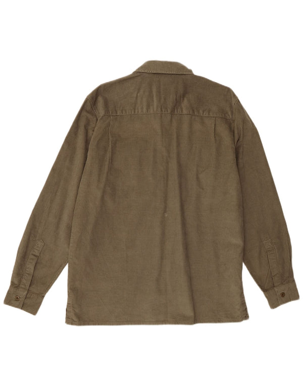 Levi's Chemise Velours Côtelé Large Homme Kaki Coton