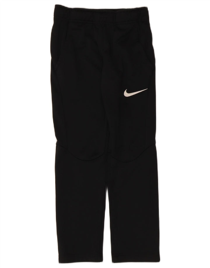 Nike Pantalon de survêtement Dri Fit pour garçon 8-9 ans Petit Noir Polyester
