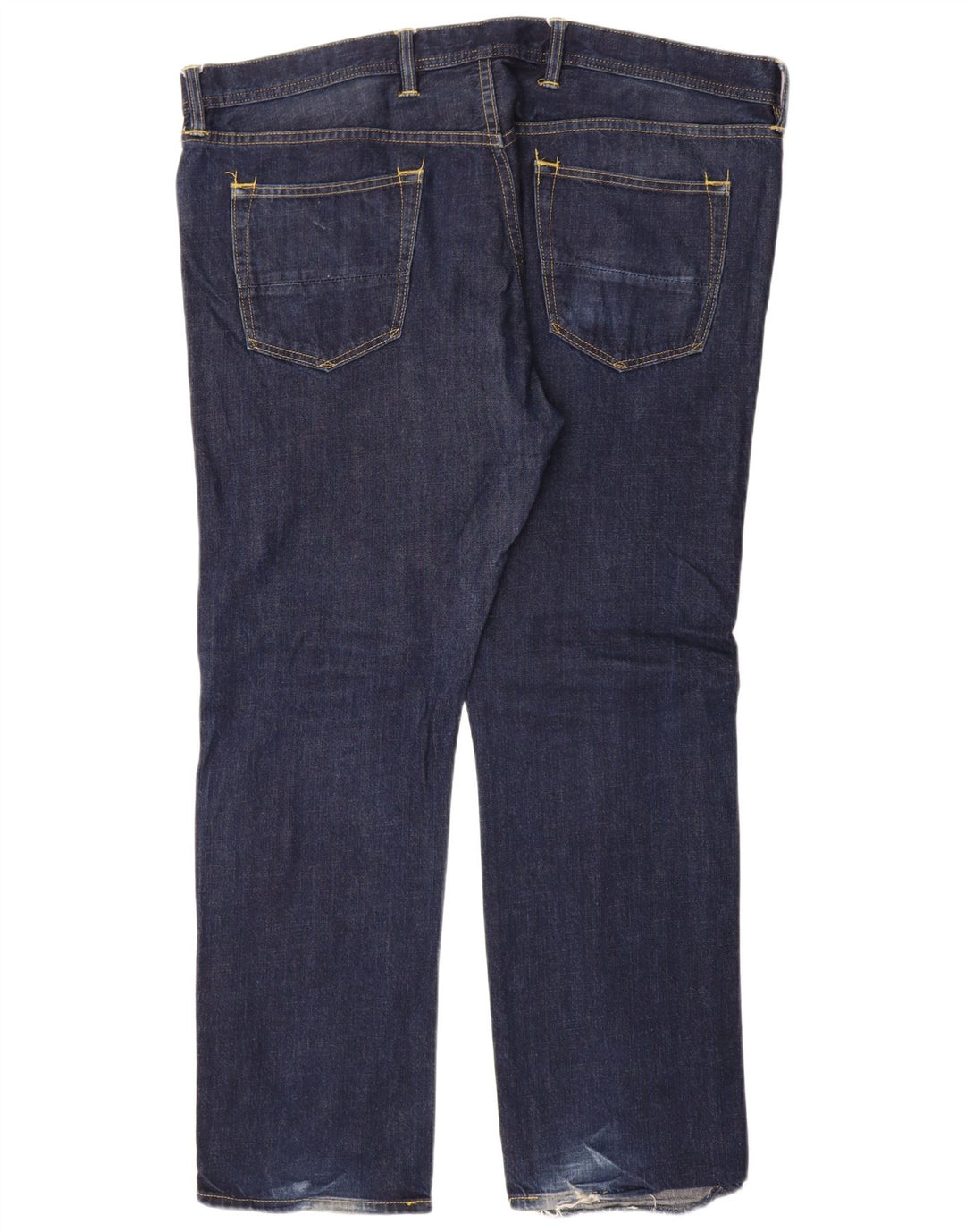 Marks & Spencer Jean droit homme W42 L31 bleu marine coton