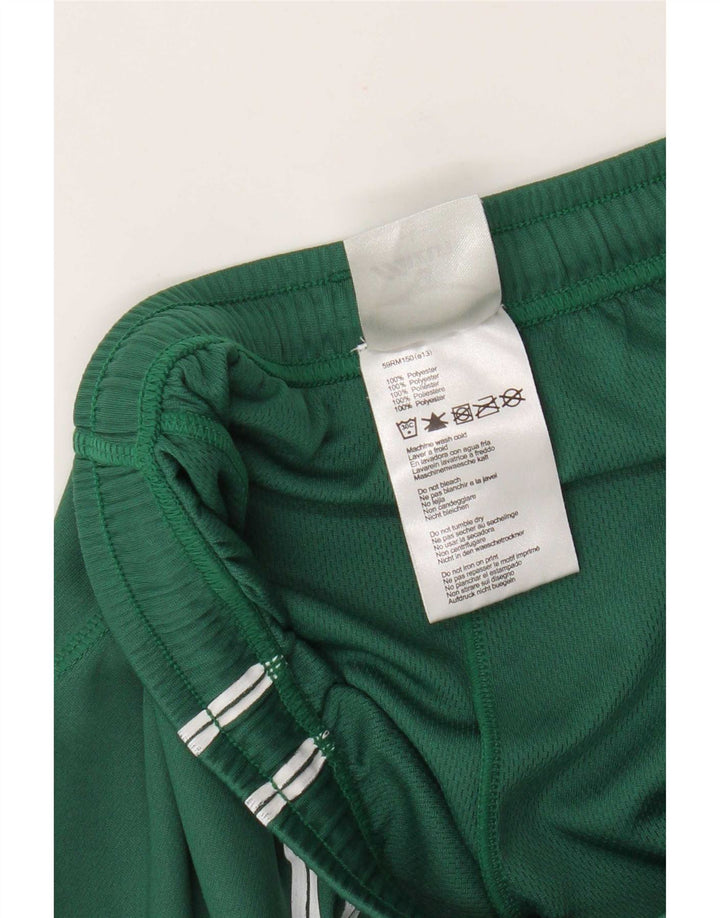 Mizuno Short de sport graphique pour hommes, grand vert, polyester