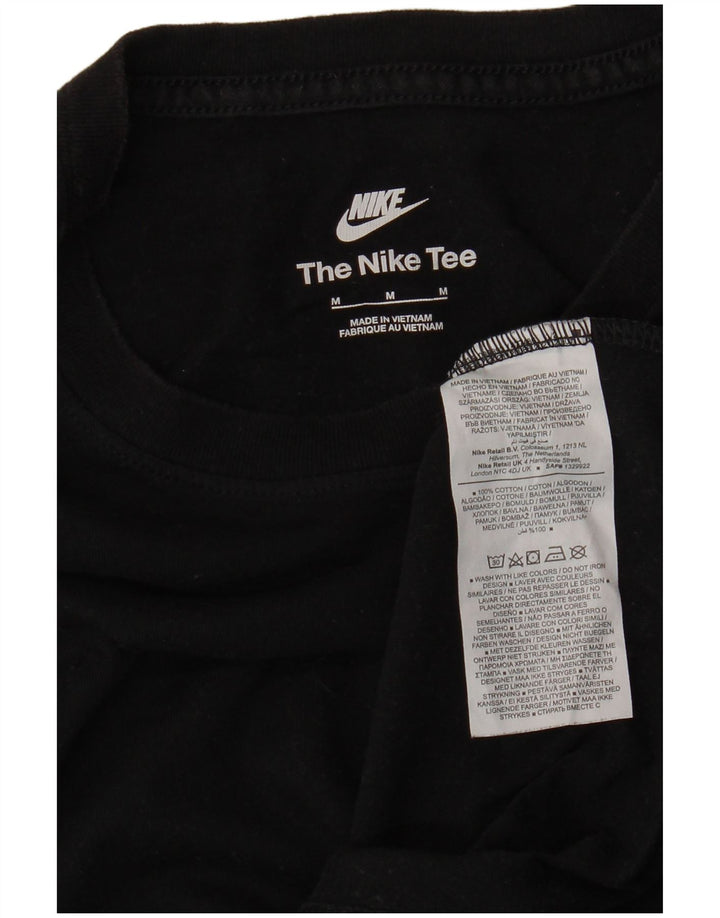 Nike T-Shirt Homme Noir Moyen Coton