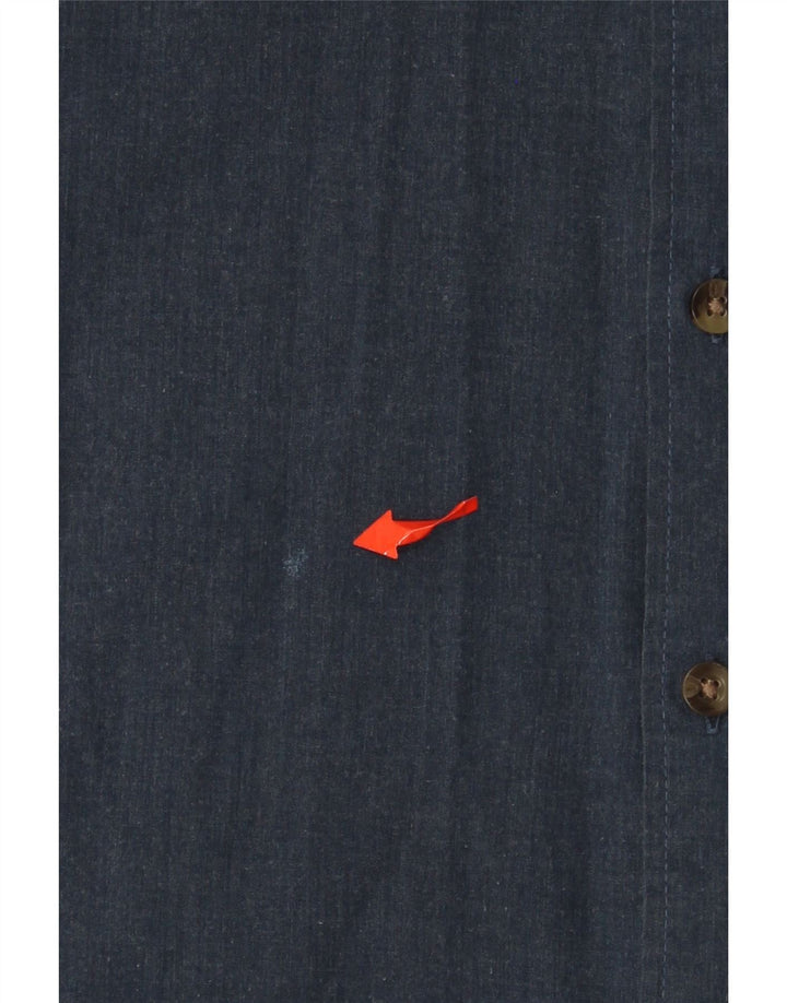 HOLLISTER Chemise Homme Small Bleu Marine Coton