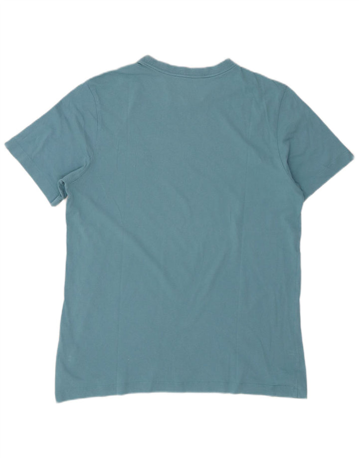 Nike T-Shirt Homme Grand Bleu Coton