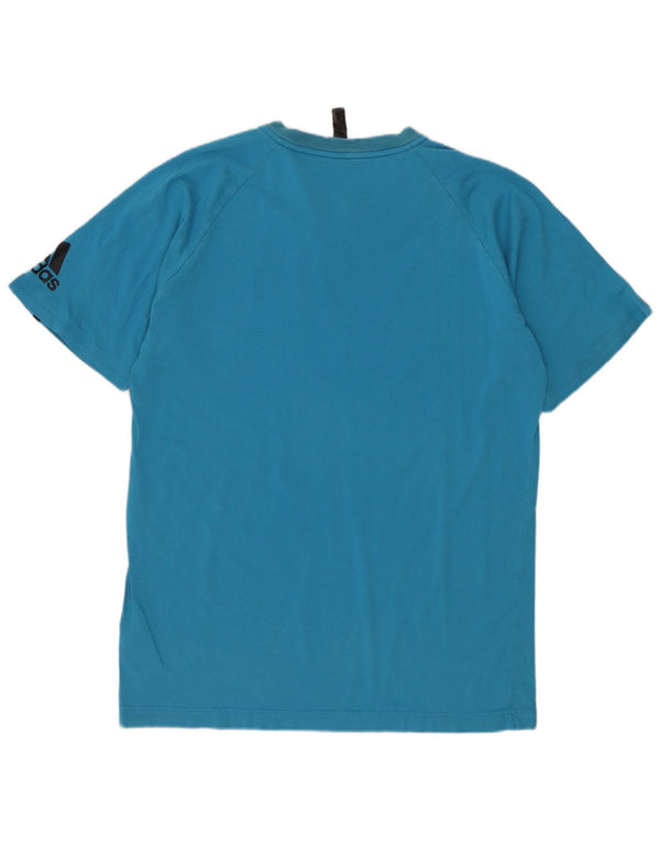 ADIDAS T-Shirt Homme Petit Bleu Coton