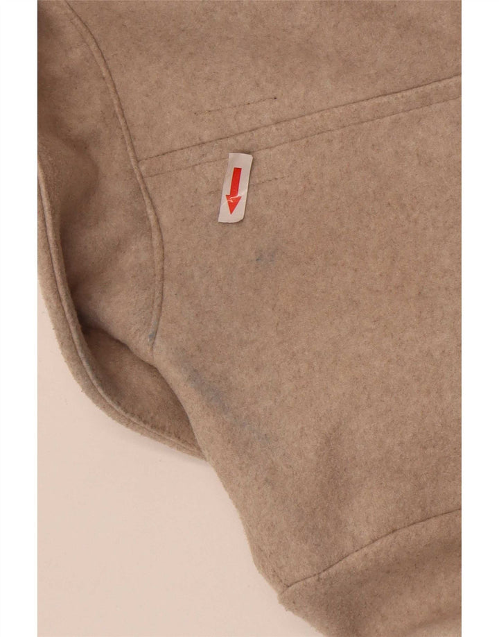Zara Femme Pardessus UK 12 Polyester Beige Moyen