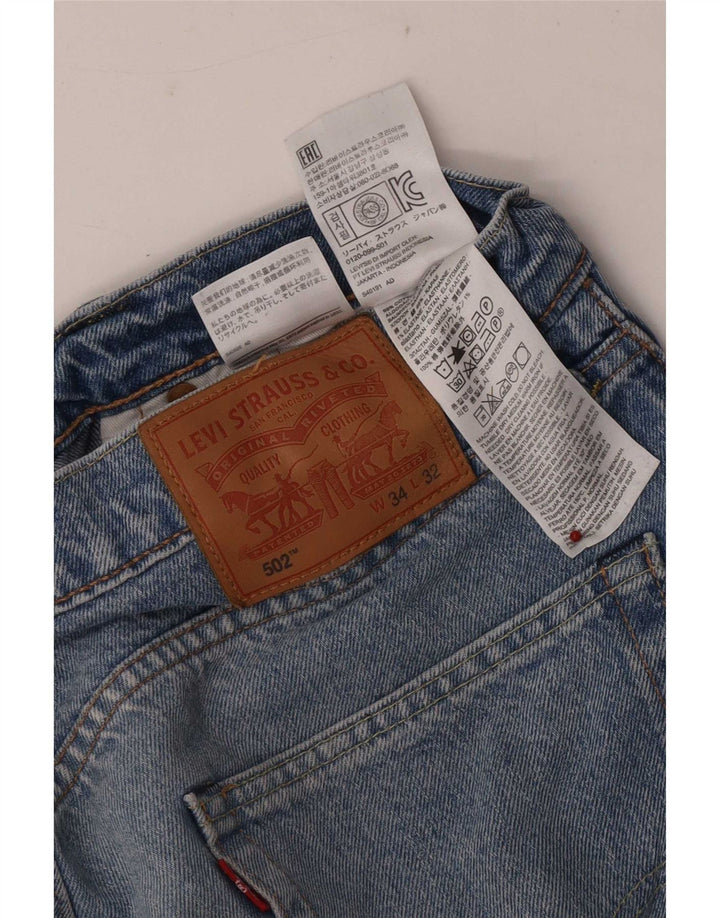 Levi's Jean 502 Tapered Homme Bleu Coton W34 L32