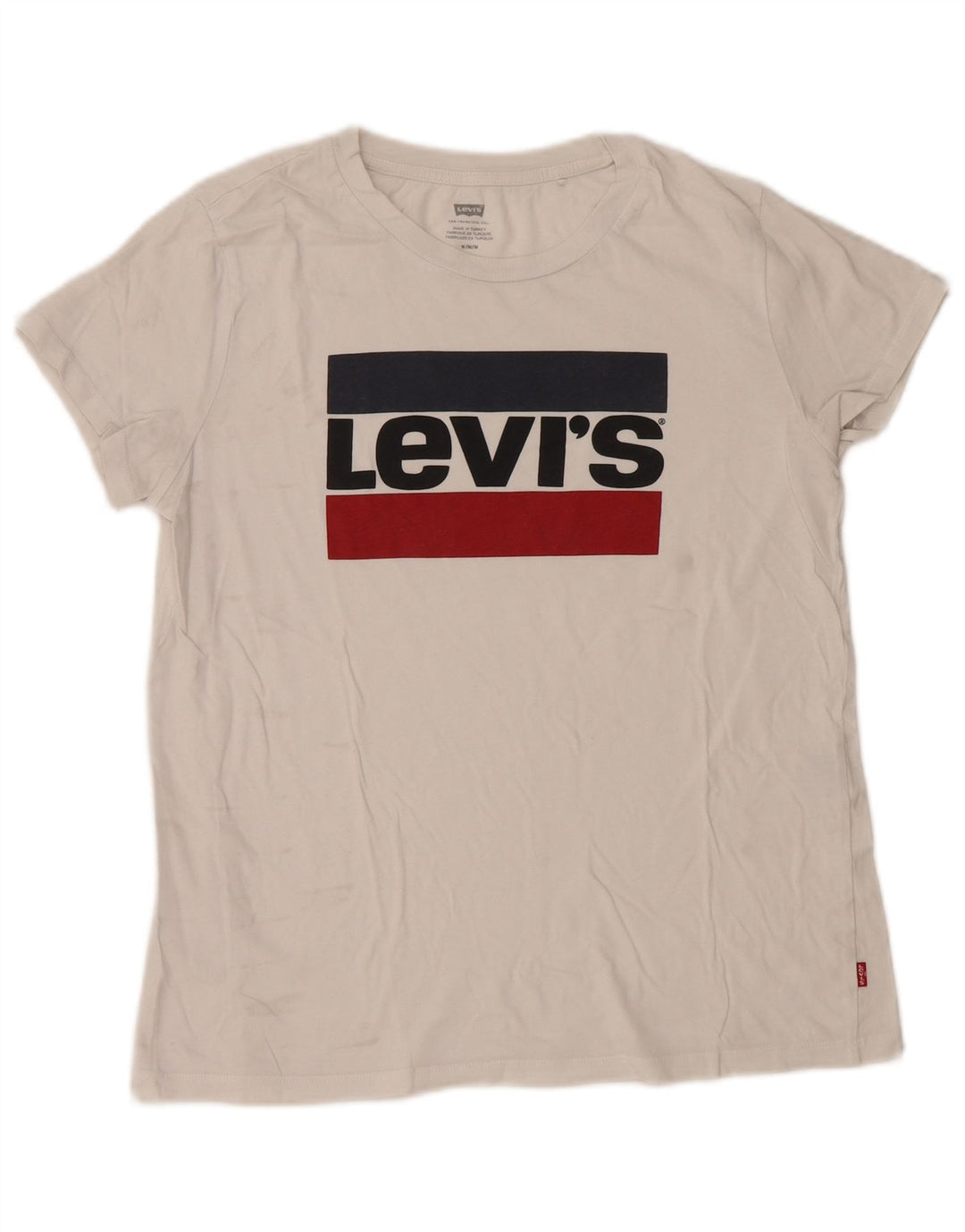 Levi's Tee-Shirt Graphique Homme Blanc Moyen