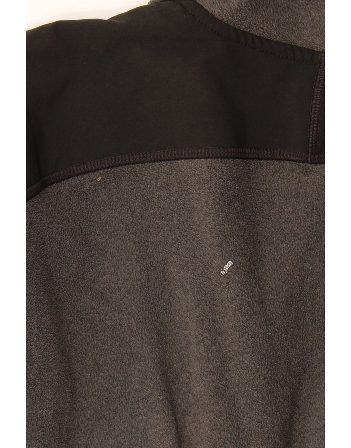 The North Face Veste polaire pour homme UK 36 Small Gris Colorblock Polyester