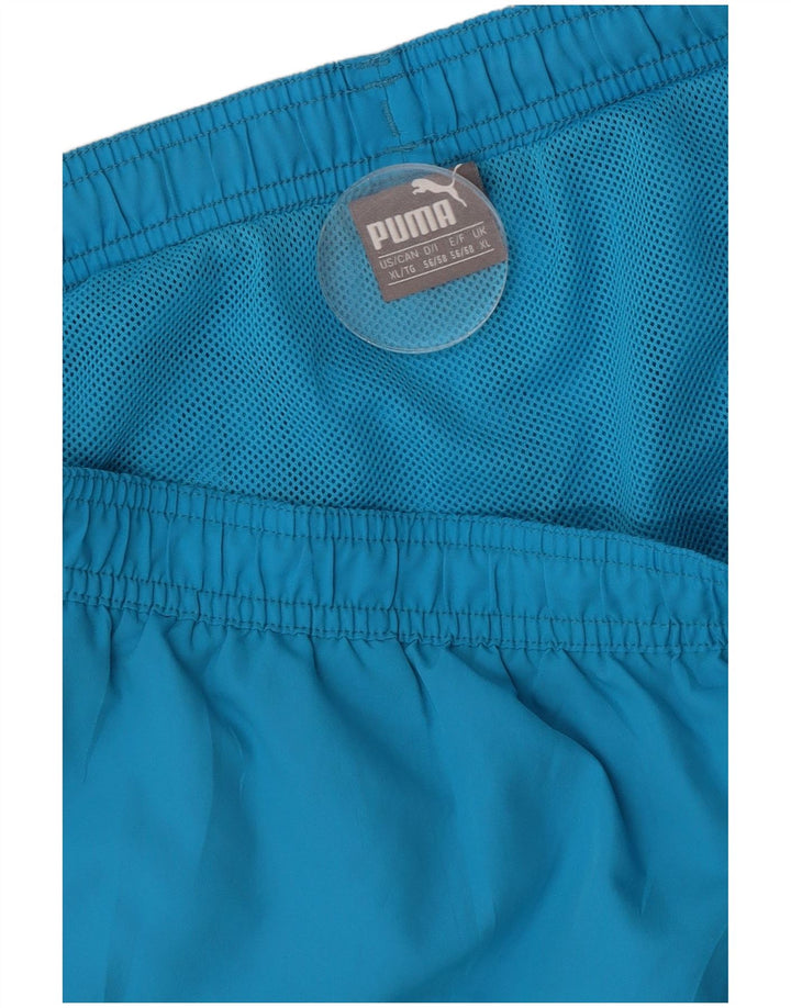 Puma Short de Bain Graphic Homme Bleu XL