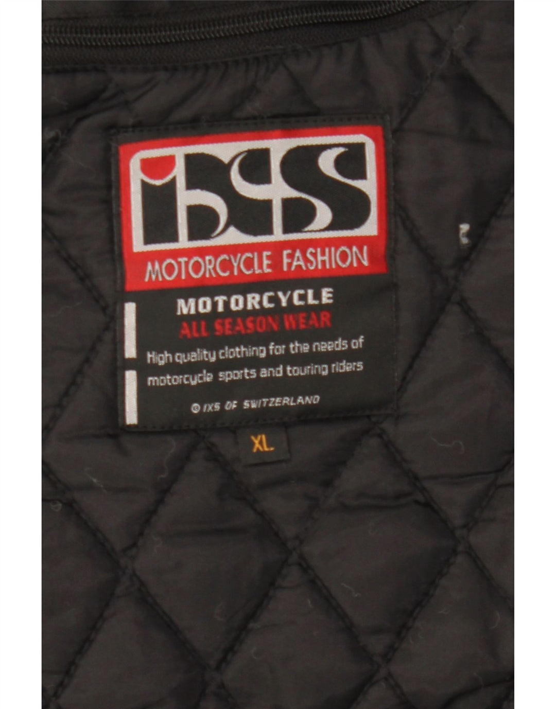 IXS Veste Racer Homme UK 42 XL Noir Polyamide