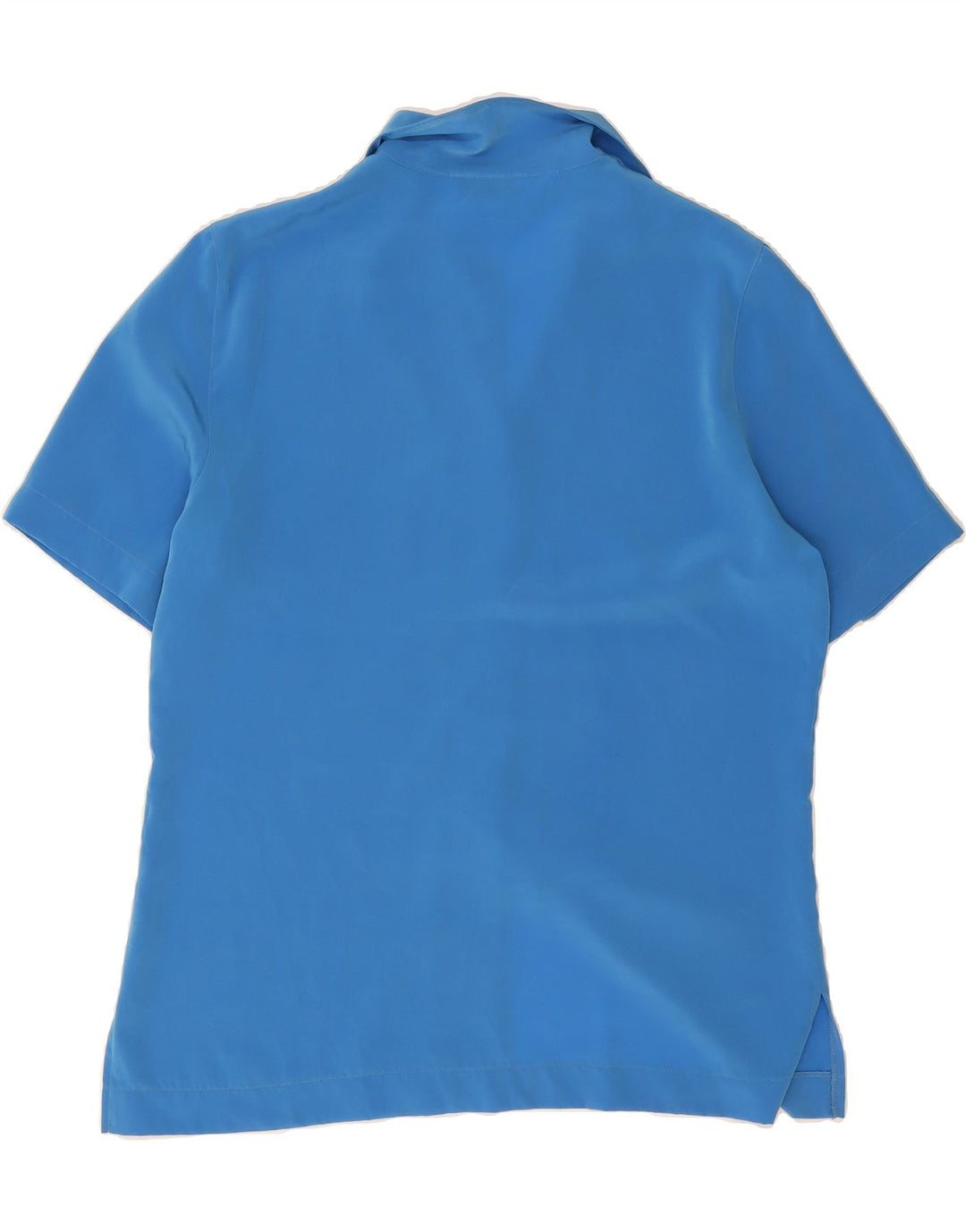 RENATO BALESTRA Womens Short Sleeve Shirt IT 46 Large Blue Vintage Renato Balestra and Second-Hand Renato Balestra from Messina Hembry 