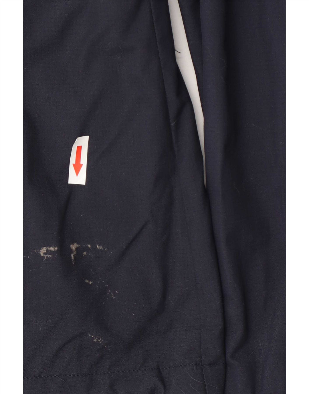 Superdry Veste de Pluie Femme UK 14 Medium Bleu Marine Nylon