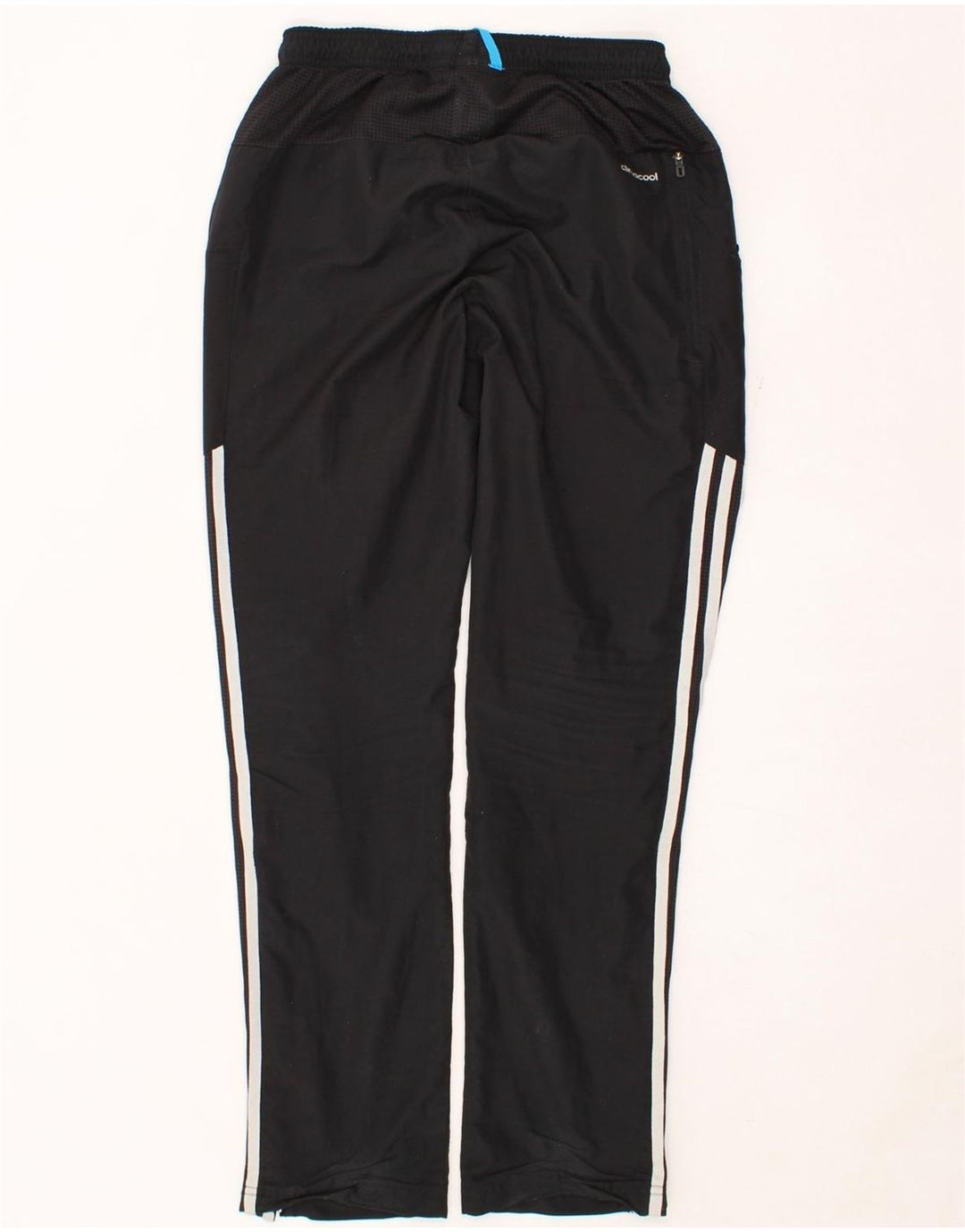 ADIDAS Womens Climacool Tracksuit Trousers UK 12 Medium  Black Polyester Vintage Adidas and Second-Hand Adidas from Messina Hembry 