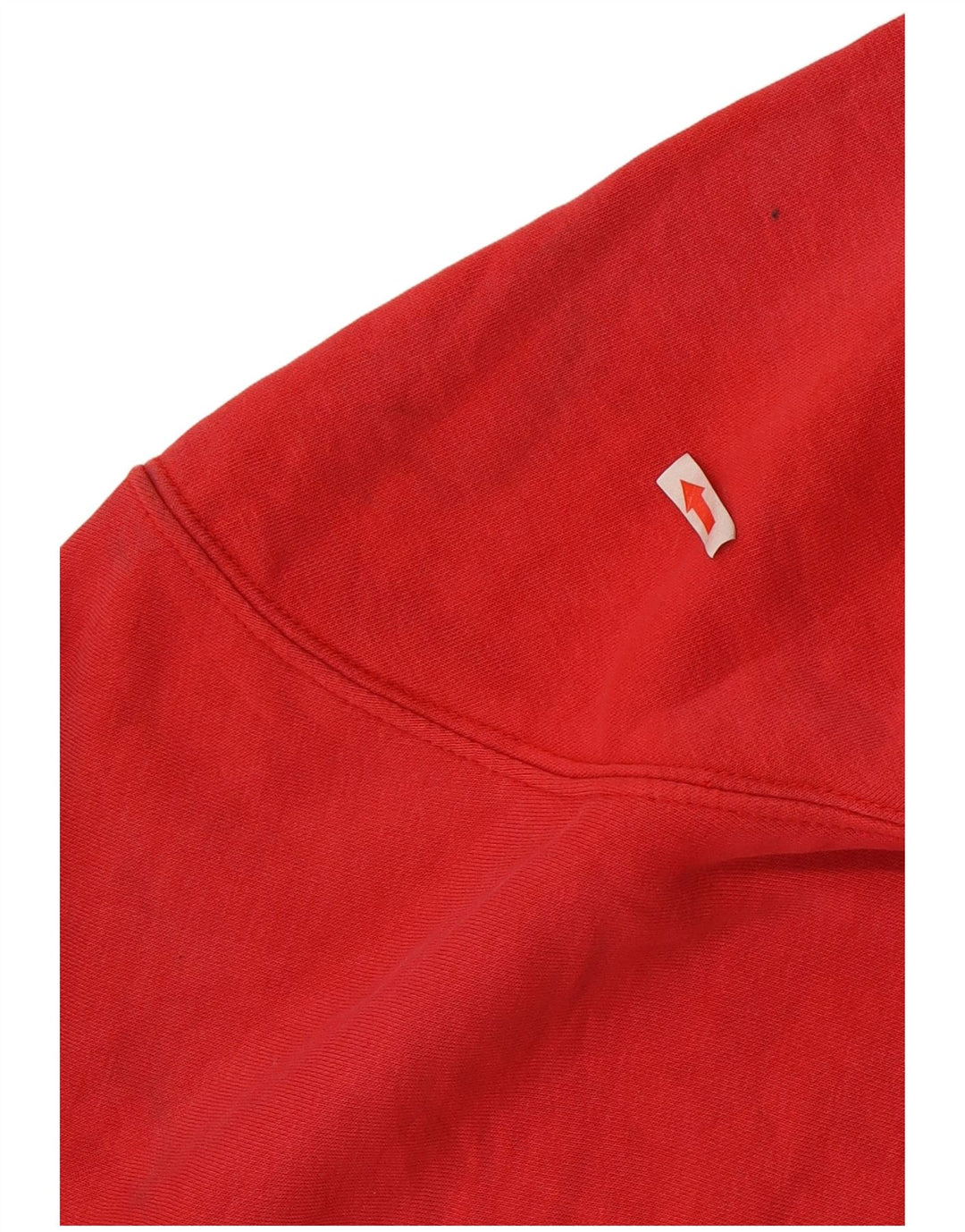 Champion Pull à Capuche Graphique Homme Rouge Moyen Coton