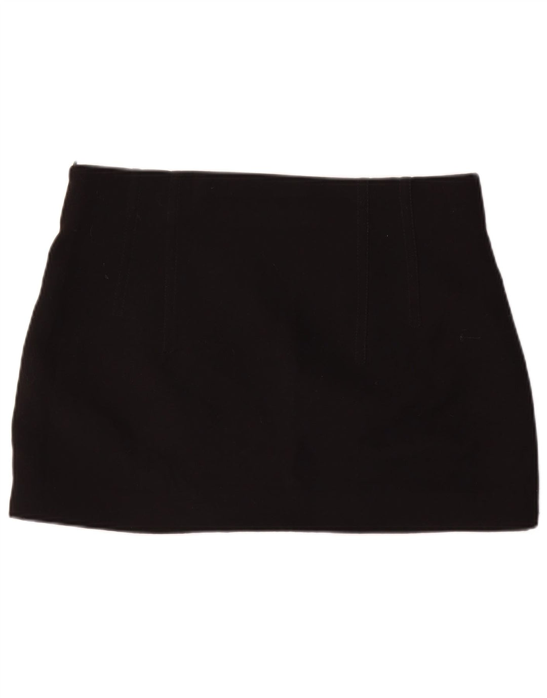 Zara Femme Mini Jupe XL W34 Noir Polyester