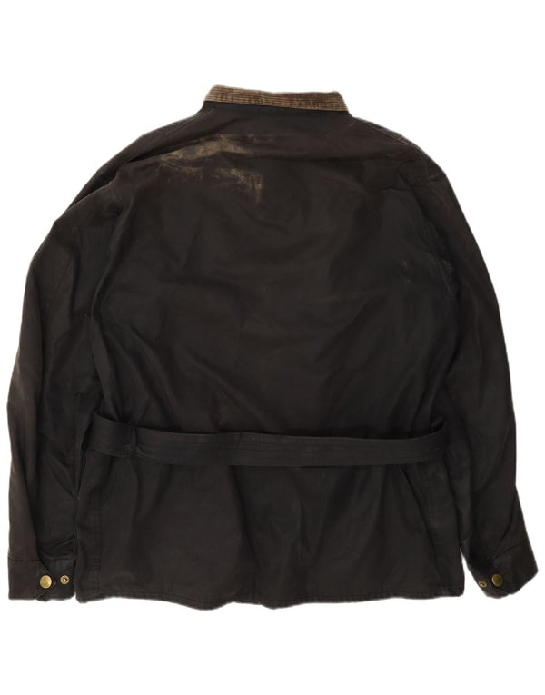 Barbour Veste en coton ciré pour homme UK 44 Large Marron