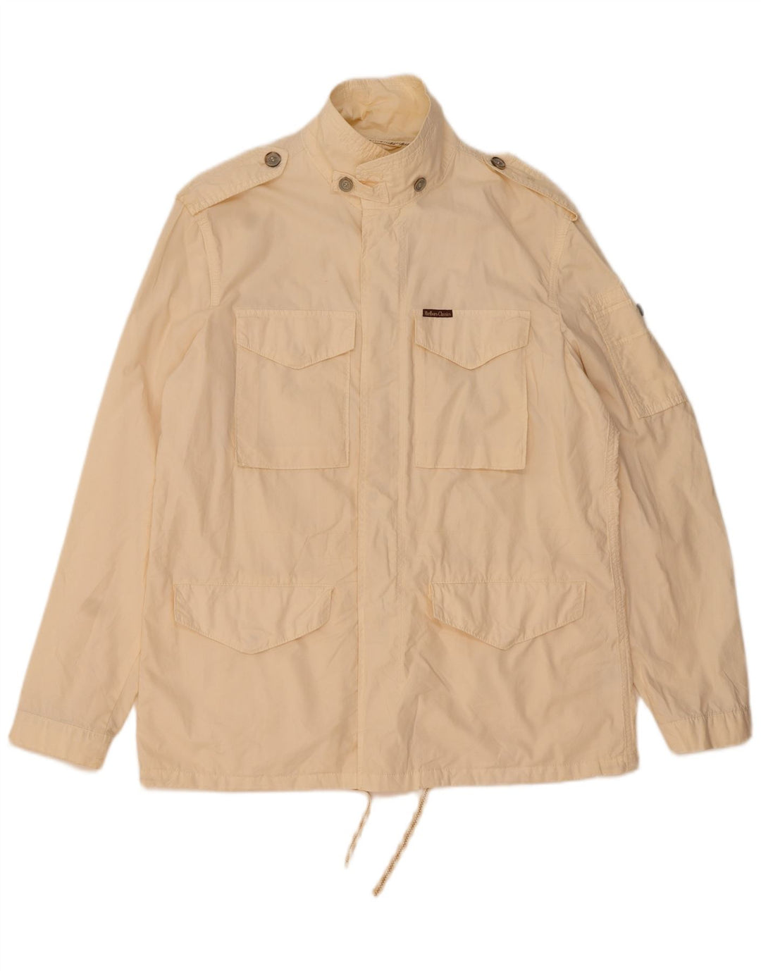 Marlboro Classics Veste utilitaire pour homme UK 42 XL Coton beige