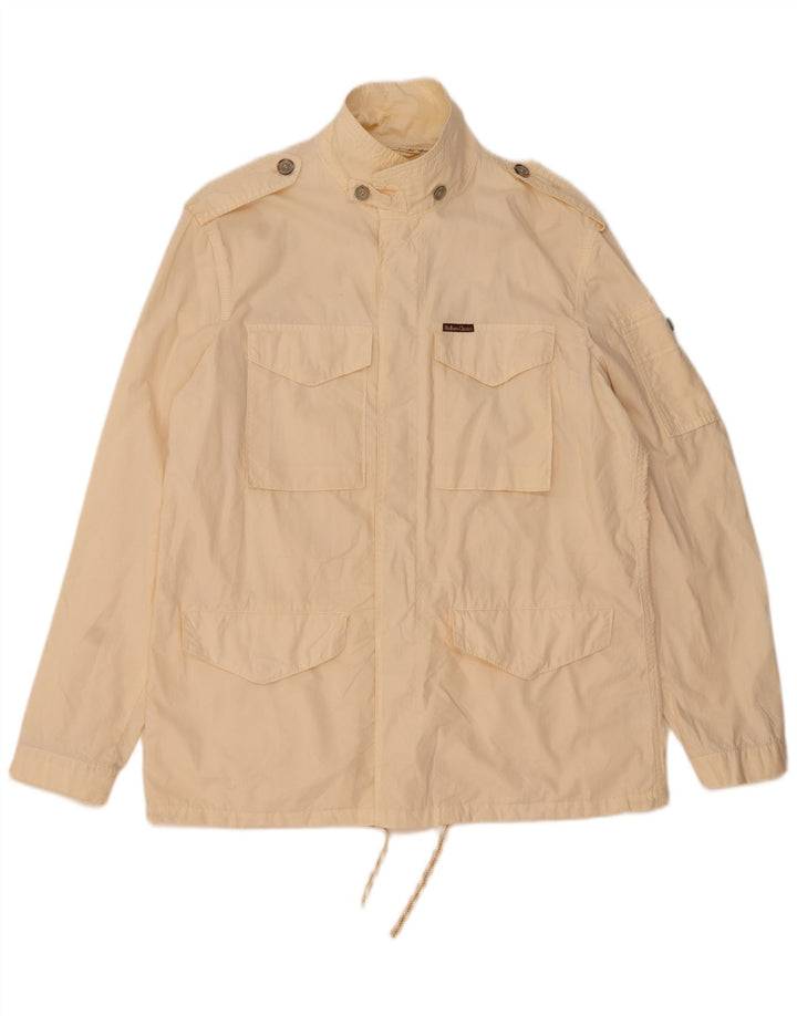 Marlboro Classics Veste utilitaire pour homme UK 42 XL Coton beige