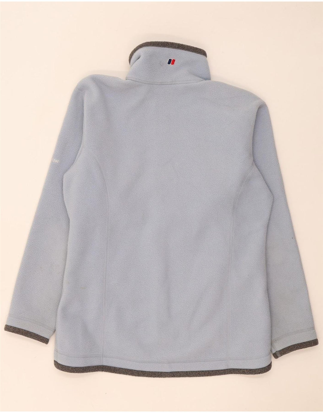 Berghaus Veste polaire surdimensionnée pour femme UK 10 Small Bleu Colorblock