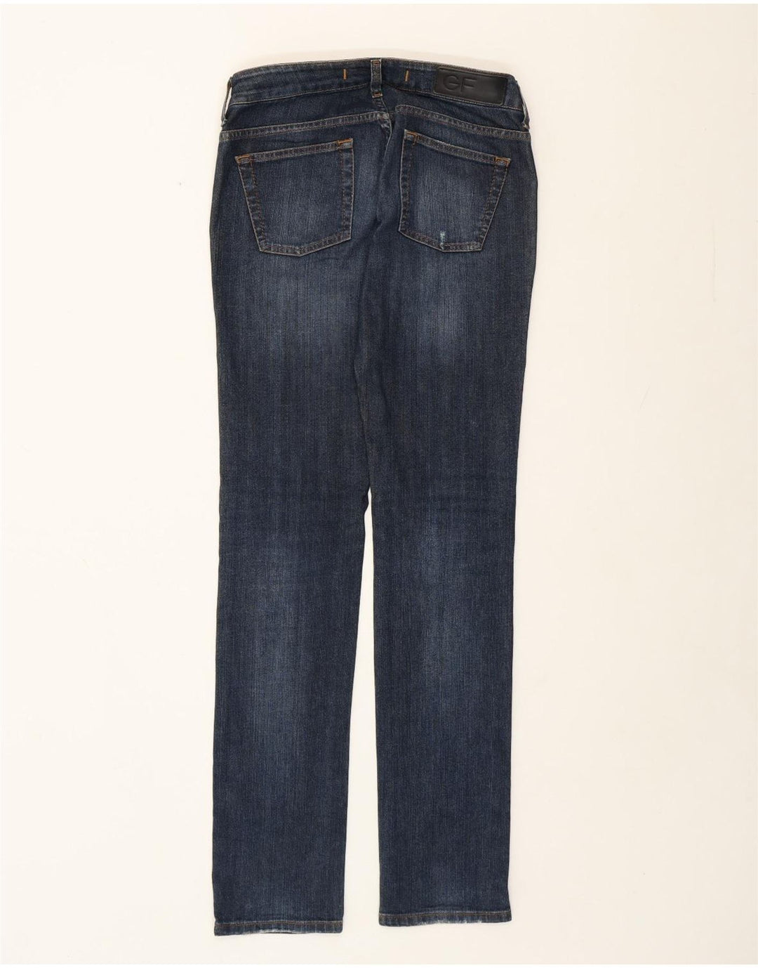 GF Ferre Jean slim taille basse pour femme W30 L33 Bleu
