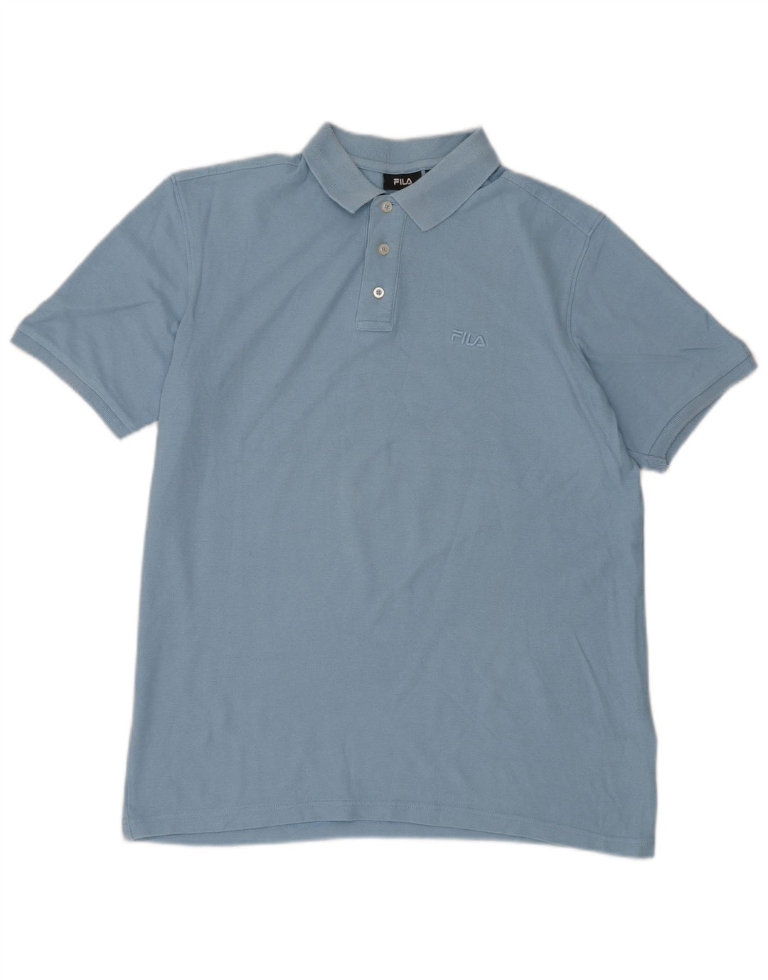 FILA Polo Homme Grand Bleu Coton
