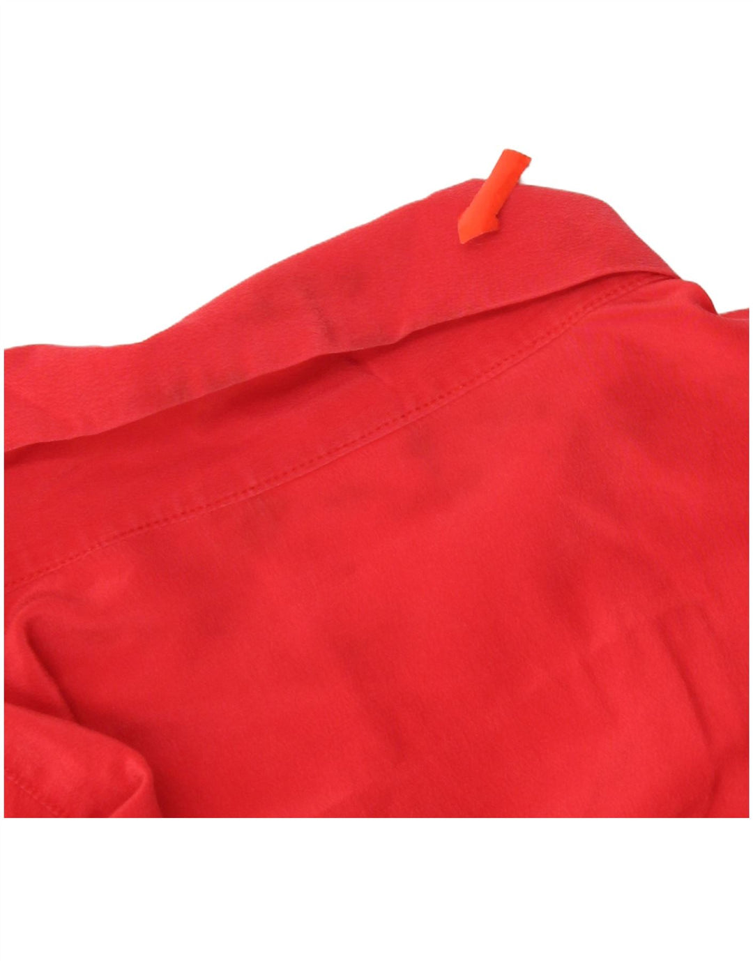 Andrea Mare Chemisier pour femme UK 16 Grande soie rouge