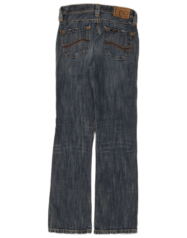 Lee Filles Scott Bootcut Jeans 11-12 ans W26 L29 Bleu Coton