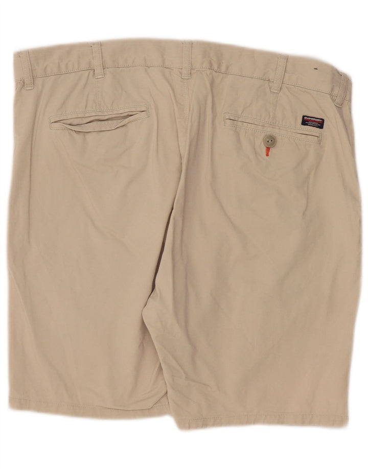 SUPERDRY Short Chino Homme W36 Large Beige Coton