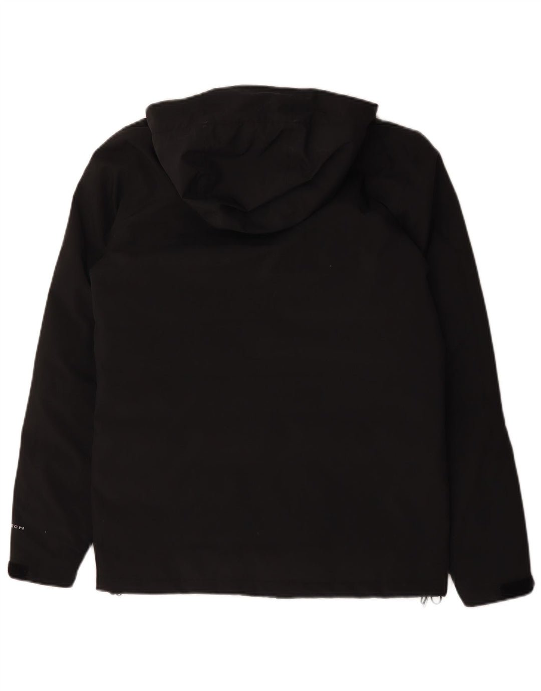 Columbia Veste coupe-vent à capuche pour homme UK 36 Small Noir Polyester