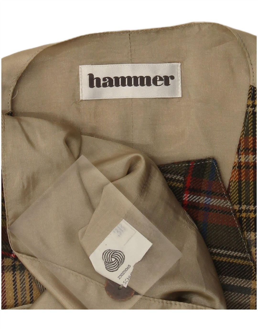 Hammer Gilet Femme EU 38 Moyen Carreau Multicolore