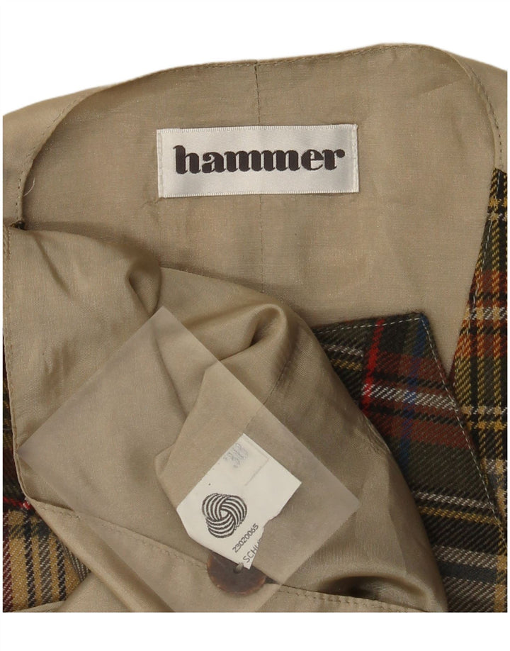 Hammer Gilet Femme EU 38 Moyen Carreau Multicolore