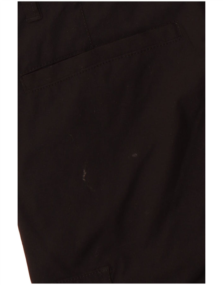 Dkny Pantalon Cargo Coupe Slim Homme W34 L32 Nylon Noir