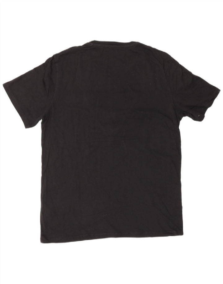 Guess T-Shirt Graphique Homme Noir Moyen Coton