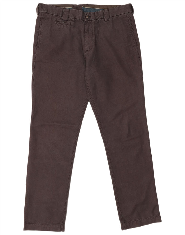 Ellesse Pantalon Chino Droit Homme IT 54 2XL W36 L33 Noir Coton