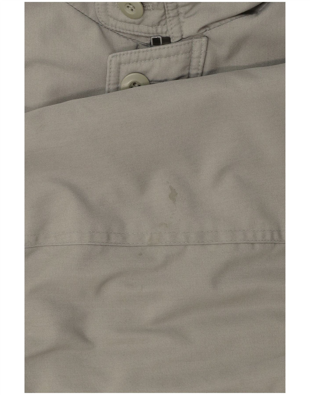 veste utilitaire à capuche vintage pour hommes UK 40 Grand Gris