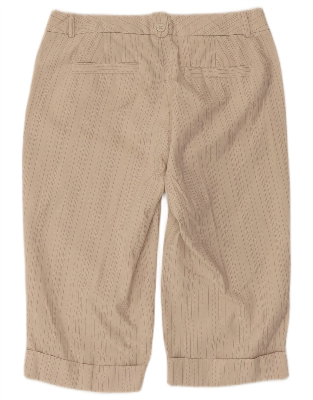 Dockers Short chino courbé taille basse pour femme US 4 Small W32 Coton beige