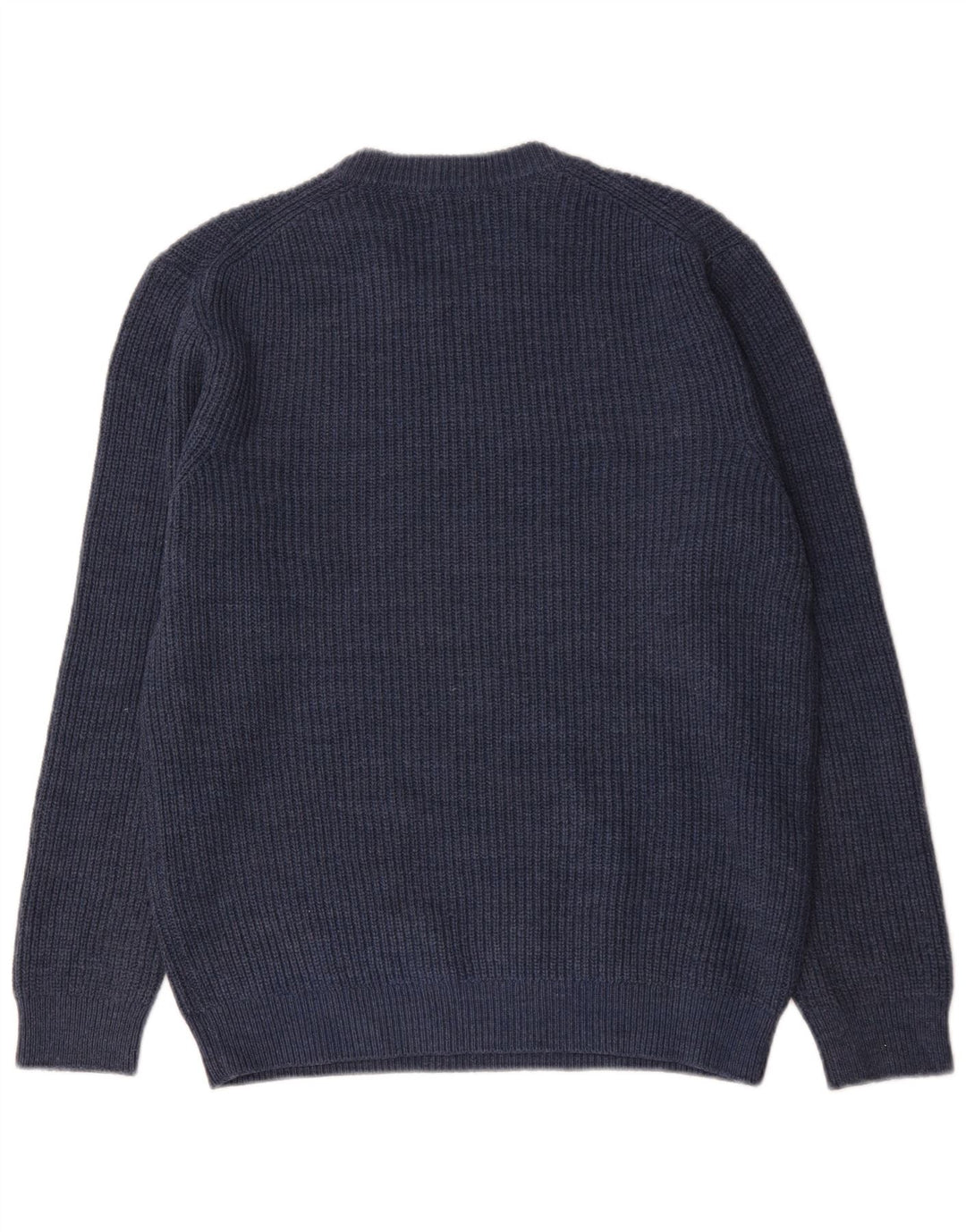 Zara Pull ras du cou pour hommes, grand, bleu, acrylique