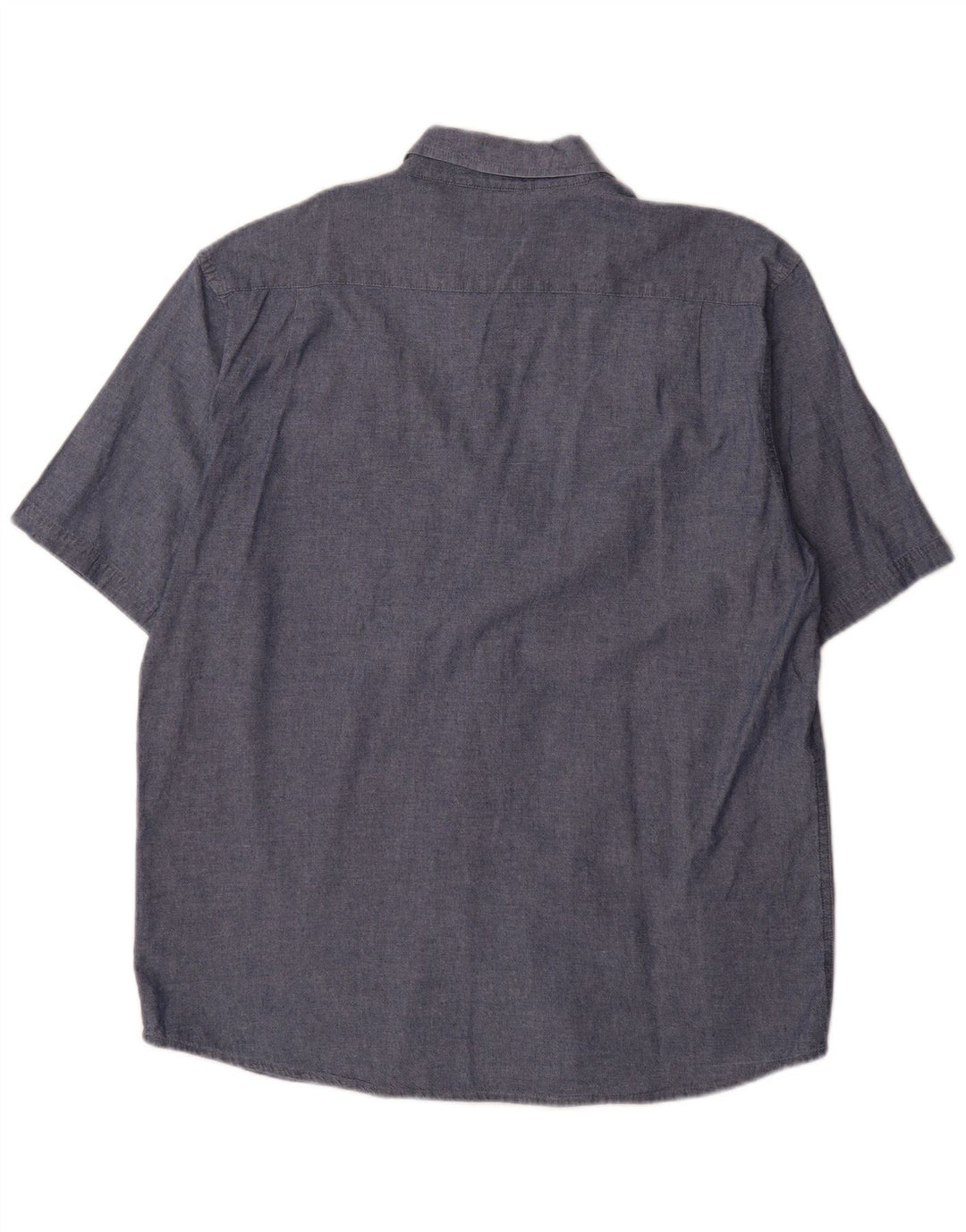 Wrangler Chemise à manches courtes pour homme en coton bleu marine Taille L