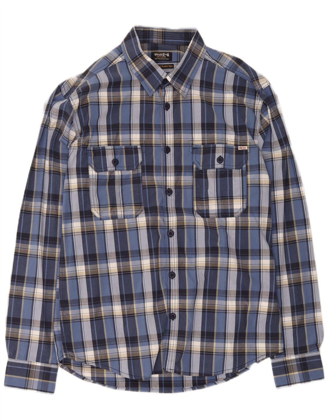 Jack & Jones Chemise Homme XL Bleu Carreaux Coton