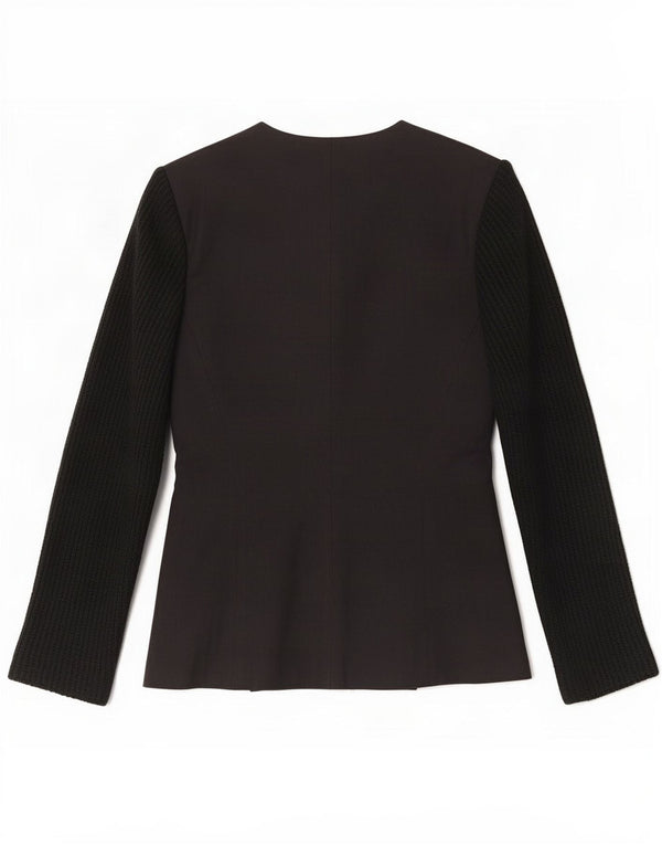 Sinequanone Veste Blazer 4 Boutons Femme IT 38 XS Noir Viscose