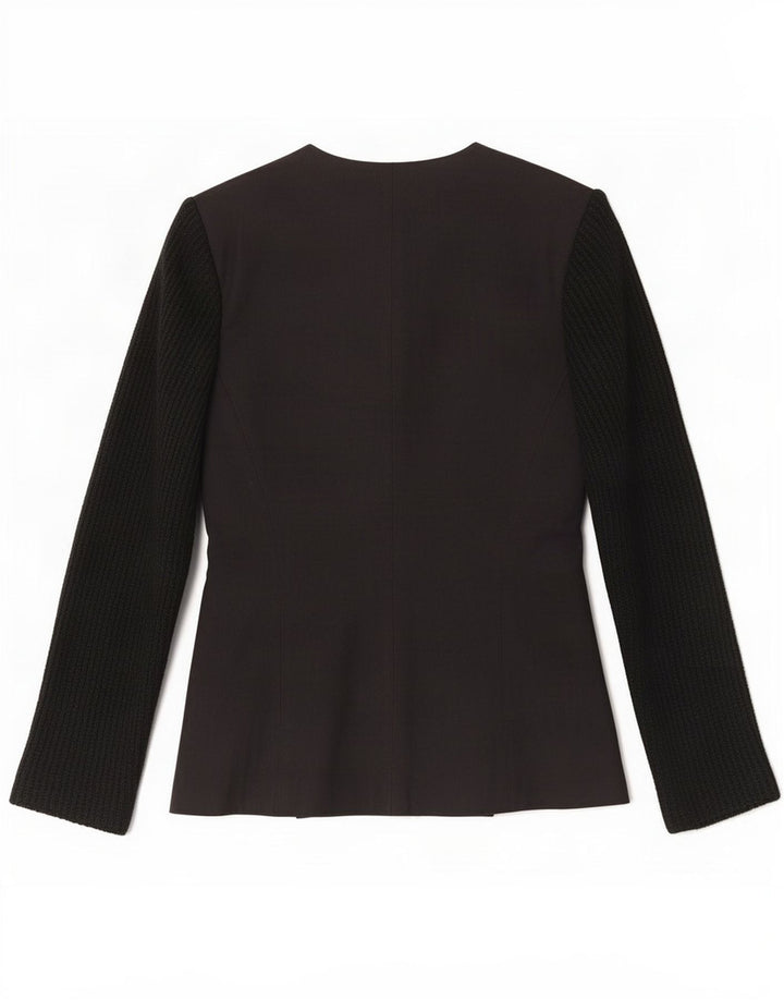 Sinequanone Veste Blazer 4 Boutons Femme IT 38 XS Noir Viscose
