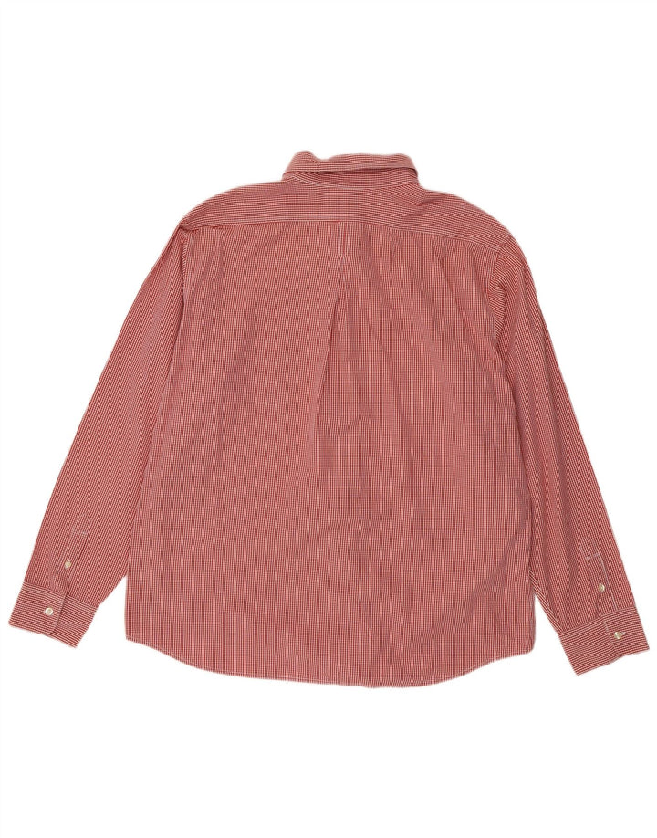 Dockers Chemise Homme XL Rouge Vichy Coton