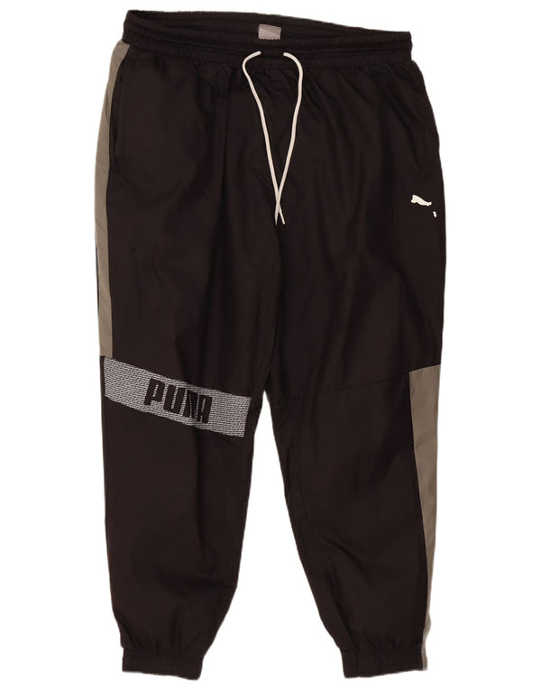 PUMA Pantalon de Survêtement Graphique Joggers XL Homme Noir Colorblock