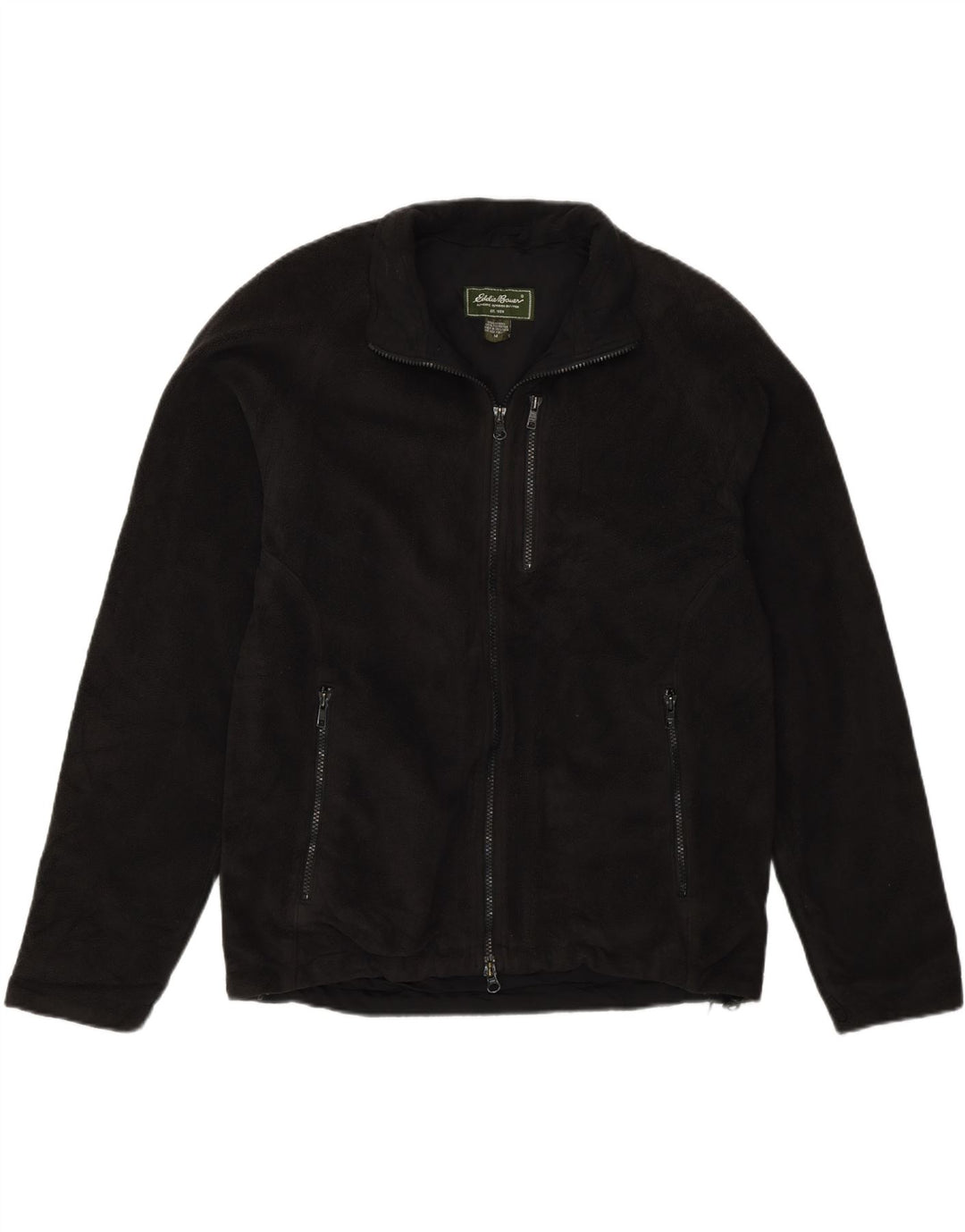 Eddie Bauer Veste polaire pour homme UK 38 Medium Noir Polyester