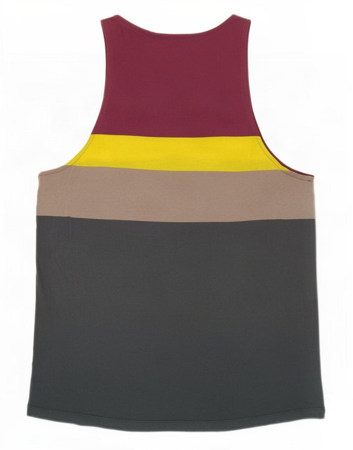 Cos Débardeur Homme Moyen Multicolore Colourblock Coton