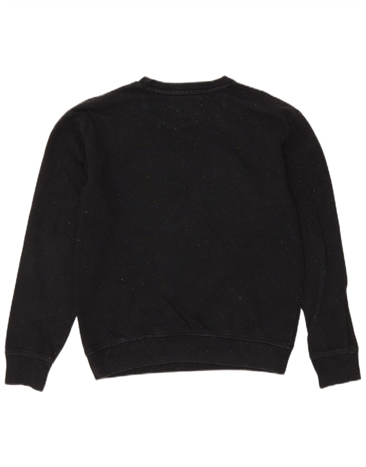 Zara Homme Sweatshirt Jumper Petit Noir Moucheté