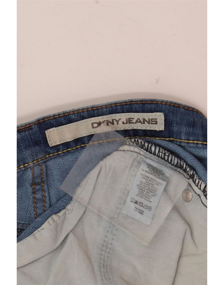 Dkny Femme Soho Jean Évasé W32 L32 Bleu Coton
