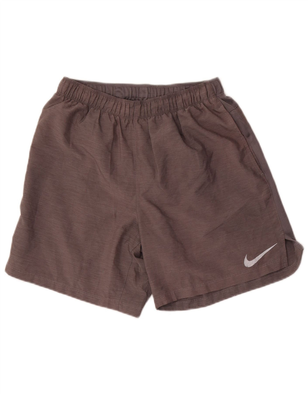 Short de sport Nike Dri Fit Homme Gris Moyen Polyester